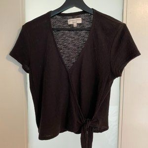 Madewell Tie Front T-shirt
